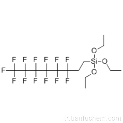 1H, 1H, 2H, 2H-Perflorooktiltrietoksisilan CAS 51851-37-7